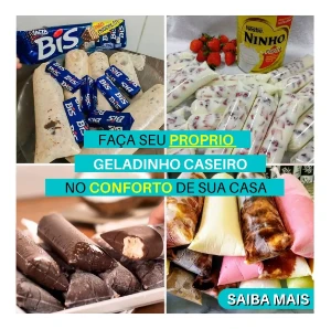 Curso Geladinho Gourmet - Passo A Passo Em Vídeo