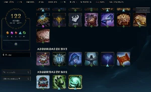 Conta LoL Full Acesso - 136 Champs e 53 Skins - Rammus Rei - League of Legends