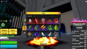 Lv2800 + Godhuman + Tiger + Cdk + Ttk + Skull Guitar + Foice - Roblox