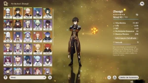 Conta Genshin Impact Rank 56