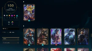 Conta lol Nv 367 2x Ouro Skins Exclusivas + 1831 essências - League of Legends