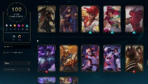 Conta lol Nv 367 2x Ouro Skins Exclusivas + 1831 essências - League of Legends