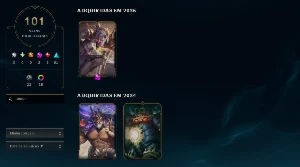Conta lol Nv 367 2x Ouro Skins Exclusivas + 1831 essências - League of Legends