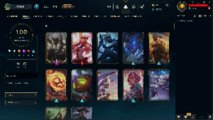 Conta lol Nv 367 2x Ouro Skins Exclusivas + 1831 essências - League of Legends