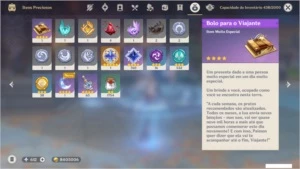 AR 55 HUTAO (c1), LANÇA DE JADE, SHENHE +4 CINCO ESTRELAS - Genshin Impact