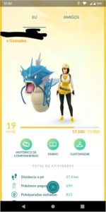 Vendo Conta Pokémon Go lvl-19
