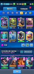 Conta Clash Royale Full (Via Supercell Id)