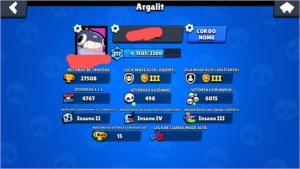 Conta com 49brawlers/23k troféus - Brawl Stars