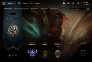 CONTA DIAMENTE 3 98pdl - League of Legends LOL