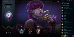 CONTA PLATINA - League of Legends LOL