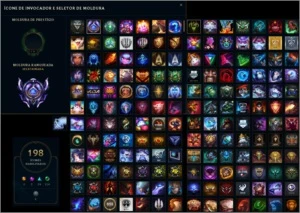 CONTA COM TODOS OS CAMPEÕES - DIAMANTE - MMR BOM - 97 SKINS - League of Legends LOL