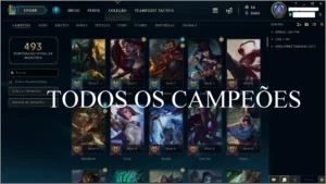CONTA COM TODOS OS CAMPEÕES - DIAMANTE - MMR BOM - 97 SKINS - League of Legends LOL