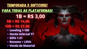 Diablo 4 - Temporada 5 - Softcore -  Gold + Services - Blizzard