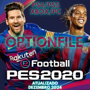 Option File Pes 2020 Ps4/Ps5/Xbox -Atualizado Dezembro 2024