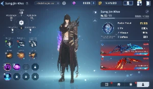 V>Conta Solo Leveling: Arise+Level 65+ 800 Tiros - Outros