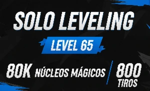 V>Conta Solo Leveling: Arise+Level 65+ 800 Tiros - Outros