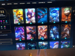 Conta League of Legends 732 skins LOL