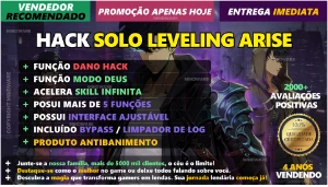 Hack Solo Leveling Arise ✅100% Indetectável, Cheat , Script