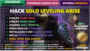 Hack Solo Leveling Arise v1.1.77✅EXCLUSIVO PRIVADO [PREMIUM] - Others