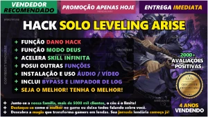 HACK SOLO LEVELING ARISE V1.1.96 🚀EXCLUSIVO E RECOMENDADO - Outros