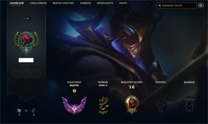 Conta mestre lol - League of Legends