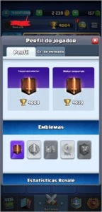 Conta Clash Royale