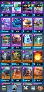 Conta Clash Royale