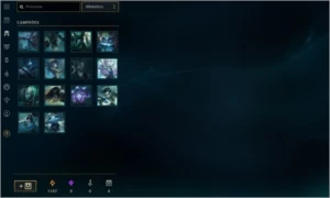 Conta com 780 skins - League of Legends LOL