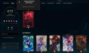 Conta Lol League of Legends com Neo PAX Sivir e Viego Gacha