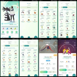 Pokemon go lvl 62 | 39 SHINY | 💯 6 HUNDO |💎 1.8M Dust F101 - Pokémon