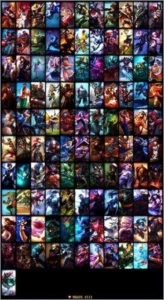 Conta de lol platina 1,Todos OS Champs, 110 SKINS - League of Legends