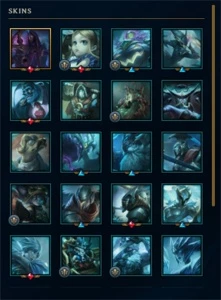CONTA ÚNICA DE COLECIONADOR - League of Legends LOL