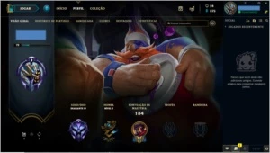 Conta de league of legends diamante 4 LOL