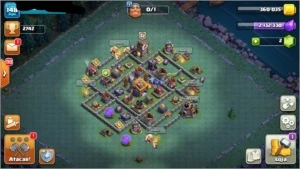 Vendo acc do clash of clans cv 13 nao full