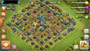 Vendo acc do clash of clans cv 13 nao full