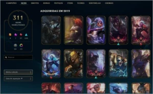 Conta League of Legends lvl 370 LOL