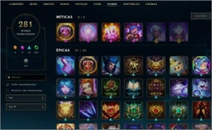 Conta League of Legends lvl 370 LOL