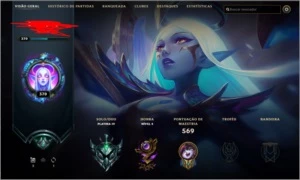 Conta League of Legends lvl 370 LOL