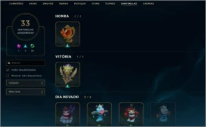 Conta League of Legends lvl 370 LOL