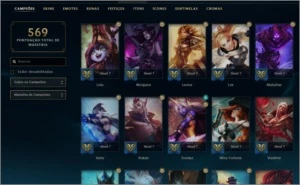 Conta League of Legends lvl 370 LOL