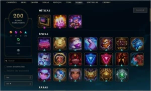 Conta de League of Legends (623 Skins) LOL