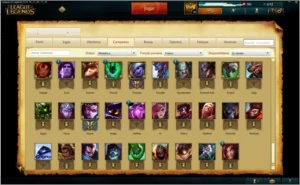 Vendo conta League of Legends Ouro 5 119 Campeões, 50 skins LOL