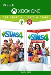The Sims 4 + Cats & Dogs DLC Bundle XBOX LIVE Key #430