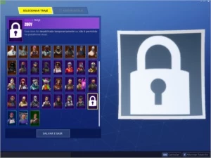 Conta Fortnite + Salve o mundo