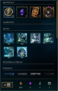 CONTA MESTRE LEAGUE OF LEGENDS com 31k de ip LOL