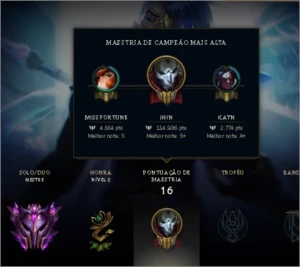 CONTA MESTRE LEAGUE OF LEGENDS com 31k de ip LOL
