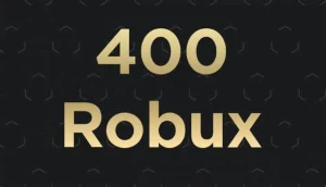 400 Robux por R$ 31 - Melhor Preço e Entrega Segura!