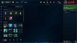 CONTA DIAMANTE 4 70% WINRATE MMR BUFFADO JOGANDO COM MESTRE - League of Legends LOL