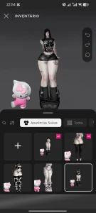 Vendo conta IMVU criada em 28 de setembro de 2022