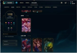 Conta League of Legends - Diamante 5 LOL